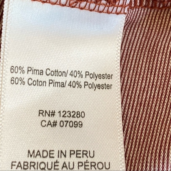 Travis Mathew Polo Shirt Mens XL Short Sleeve Collared Pima Cotton Golf Maroon - Picture 8 of 8